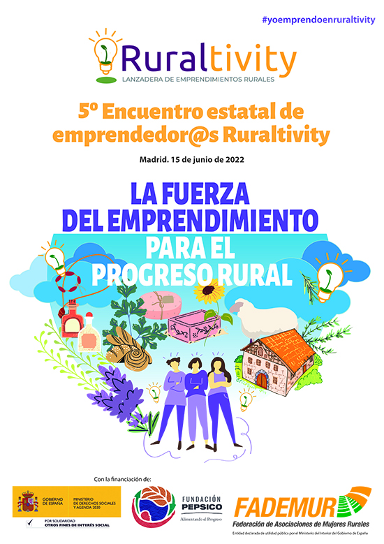 Cartel del V Encuentro Ruraltivity