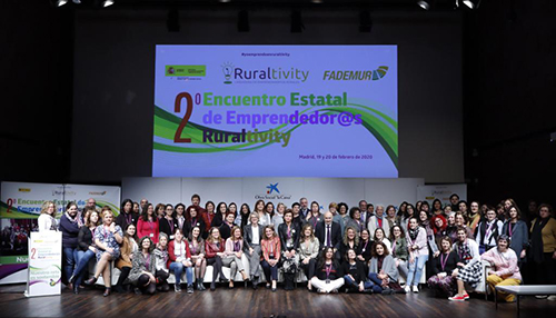 Encuentro de emprendedores y emprendedoras rurales Ruraltivity celebrado en 2020