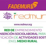 Cartel del programa Redmur en el que se enmarca la feria